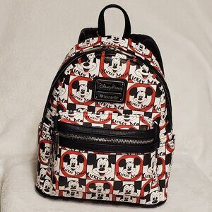 EUC!! Mickey Mouse Club "Loungefly" Backpack - Hard to Find!